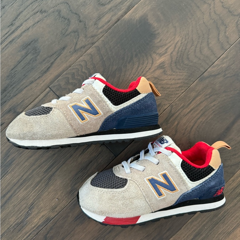 NEW BALANCE Boys Sneakers 574 'BUNGEE' (TD) - MINDFUL GREY